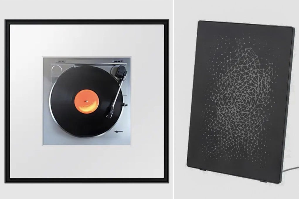 Is that a picture frame or a speaker? It is both. We compare the Samsung Music Frame (left) and Ikea Symfonisk frame. Photo: Samsung/Ikea