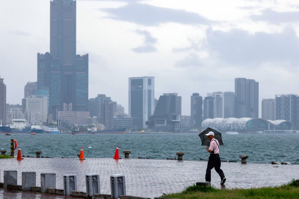 Kaohsiung is on alert in anticipation of Typhoon Krathon’s arrival on Wednesday. Photo: EPA-EFE