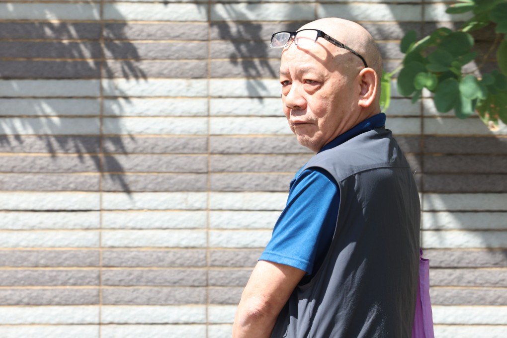 Taxi driver Lui Kwan-ying, 66, leaves Kowloon City Court on Wednesday. Photo: Brian Wong