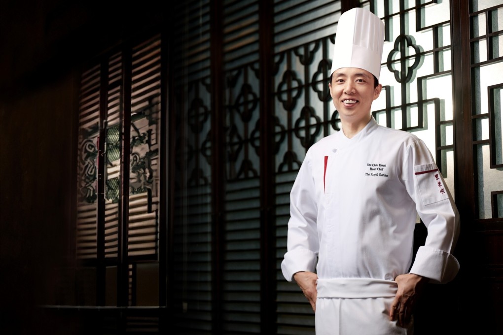 Sze Chiu-Kwan, head chef at Dong Lai Shun in the Royal Garden Hotel, in Hong Kong,  shares his favourite restaurants in the city, including Chinese, Japanese and Italian food. Photo: Dong Lai Shun