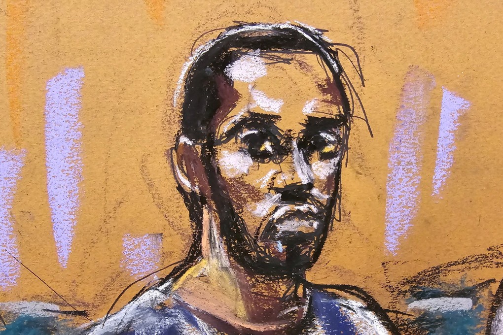A courtroom sketch of Sean ‘Diddy’ Combs during a bail hearing in New York on September 18. Photo: Jane Rosenberg via Reuters