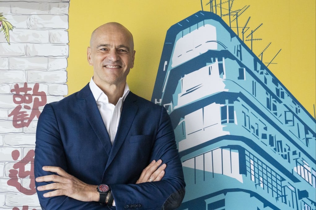 Vitasoy CEO Roberto Guidetti, photographed in the South China Morning Post office in Causeway Bay on September 24, 2024. Photo: Nathan Tsui