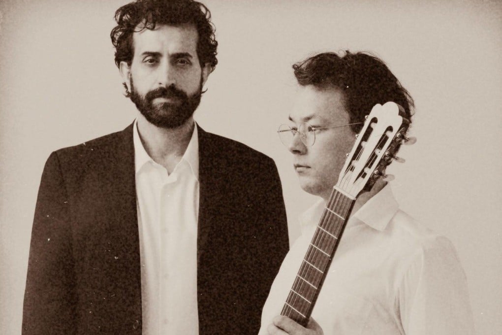 Karim Sulayman and Sean Shibe, who will perform tracks from their Grammy-nominated album Broken Branches in Hong Kong this weekend. Photo: Instagram/@pentatonemusic