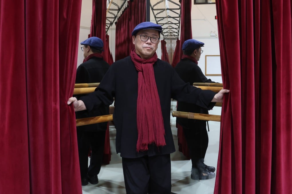 Tim Yip, set and costume designer for Hong Kong Ballet’s The Butterfly Lovers, at the Hong Kong Cultural Centre on September 11, 2024. The Oscar-winning art director, who worked on Crouching Tiger, Hidden Dragon, says he is fascinated by different genres of dance. Photo: Jonathan Wong
