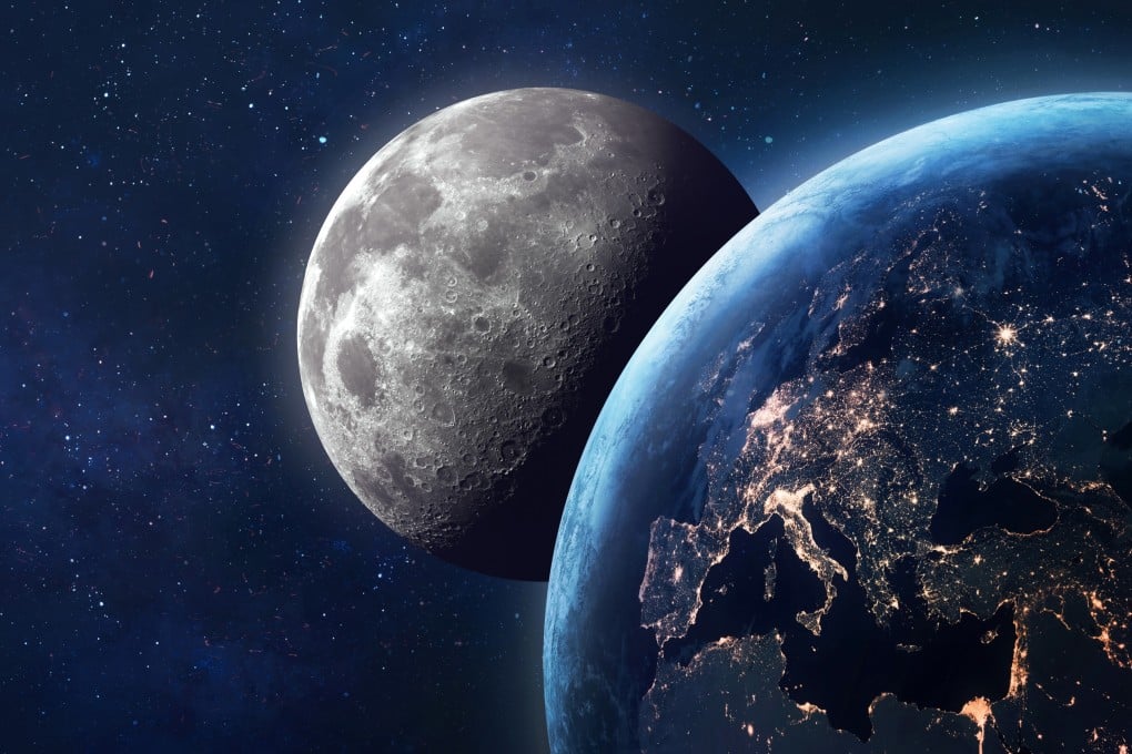 Clocks on Earth and the moon tick at different speeds because of the different gravitational fields. Photo: Shutterstock