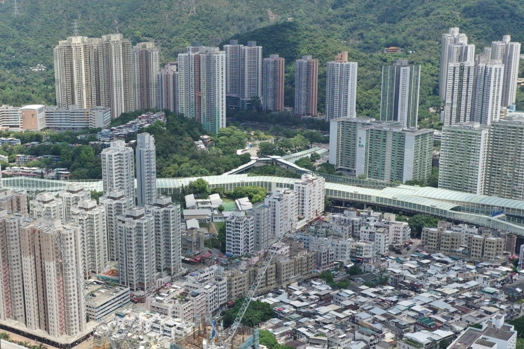 General view of Tai Wai as seen in July 2021. The government will offer a single residential plot for sale in the area in the current quarter. Photo: May Tse