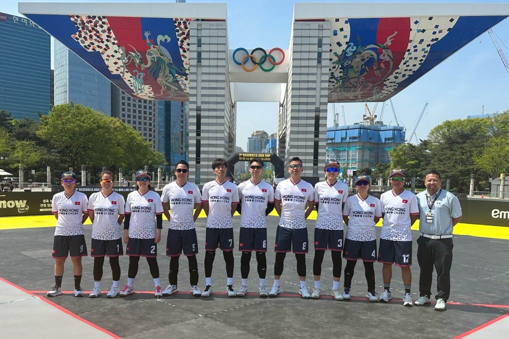 Dave Ho (far right) with the Hong Kong team that will compete in their home World Cup.
