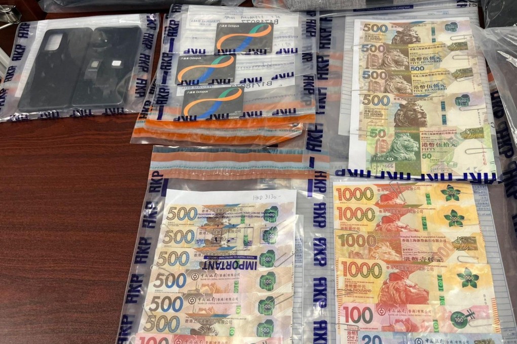 Hong Kong police have arrested a trio suspected of targeting victims who had withdrawn money from ATM machines and banks. Photo: Handout
