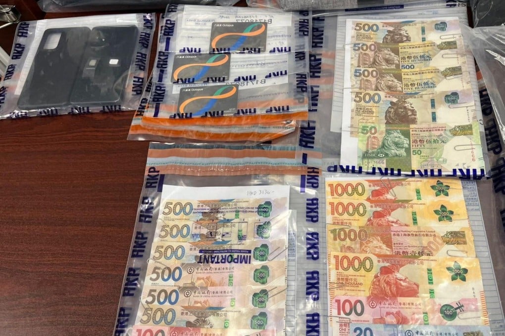 Hong Kong police have arrested a trio suspected of targeting victims who had withdrawn money from ATM machines and banks. Photo: Handout