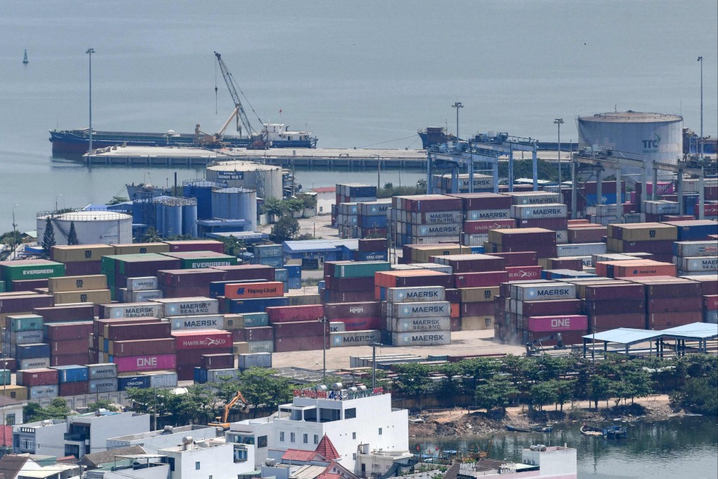 Quy Nhon port in Vietnam’s Binh Dinh province. Vietnam’s economy grew by 7.4 per cent in the third quarter, despite the damage caused by Typhoon Yagi. File photo: AFP