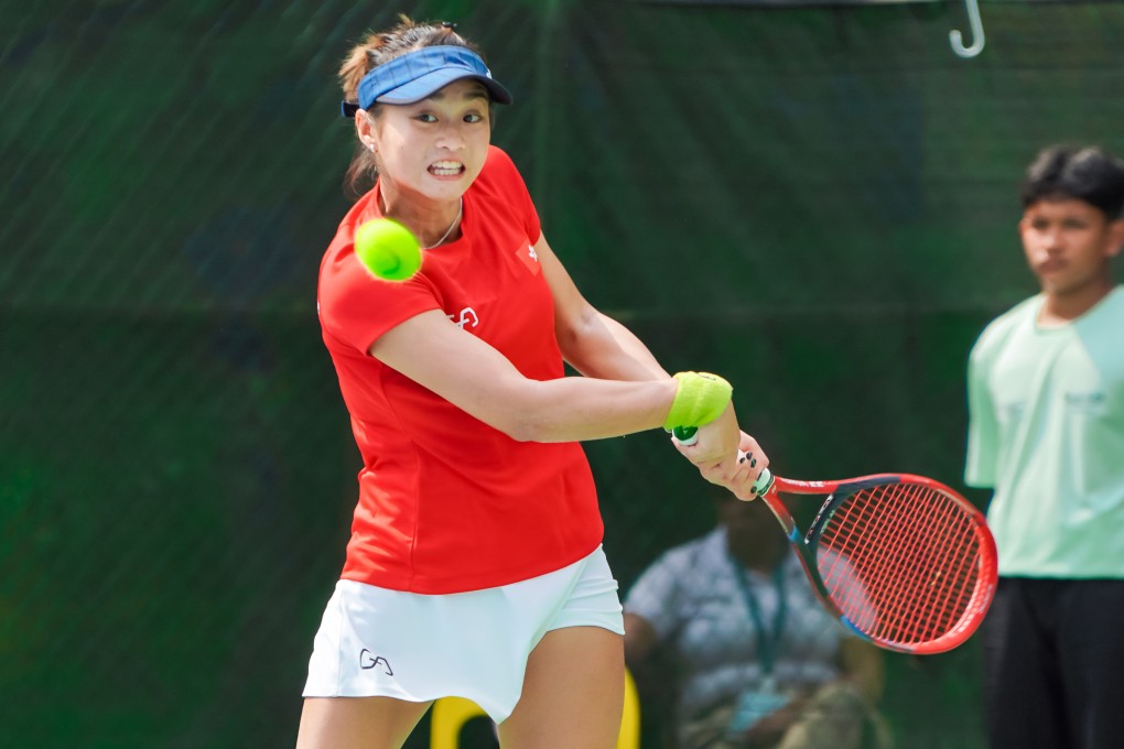 Cody Wong, one of Hong Kong’s top players, has played only 51 singles matches this year, compared with 80-100 played by the best players. Photo: HKCTA