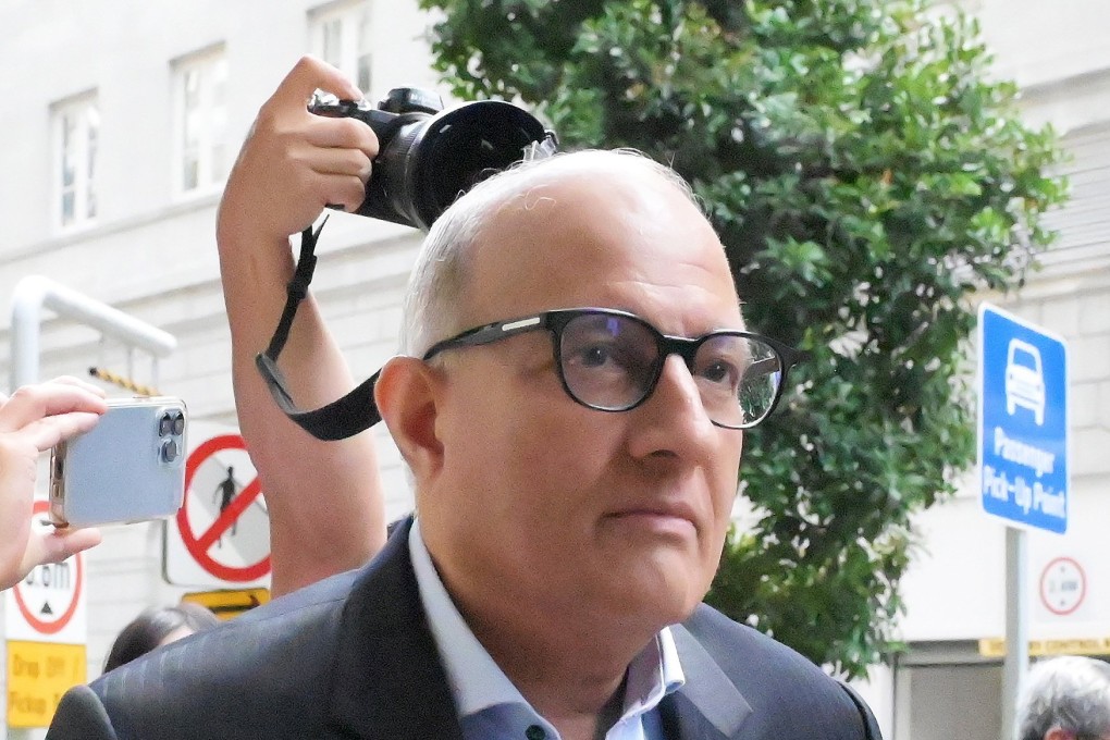 Singapore’s former minister of transport S. Iswaran arrives for his trial at the Supreme Court in Singapore last Thursday. Photo: EPA-EFE