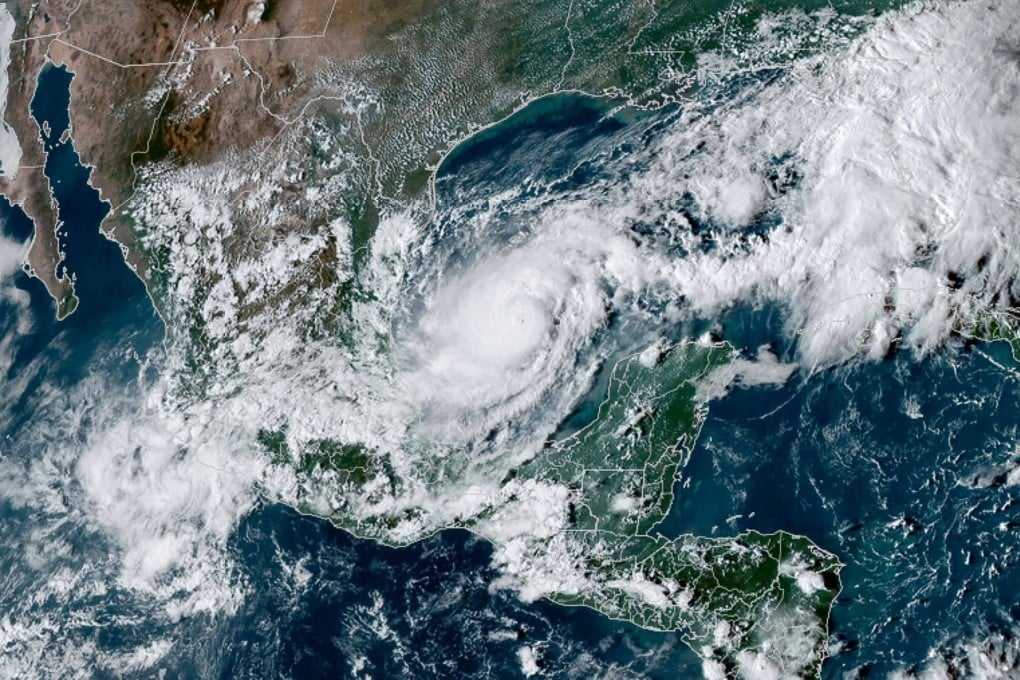 Hurricane Milton churning over the Gulf of Mexico toward the western coast of Florida. Photo: NOAA via AFP