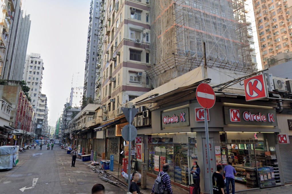 The child was allegedly left alone at a flat on Tung Choi Street in Mong Kok. Photo: SCMP
