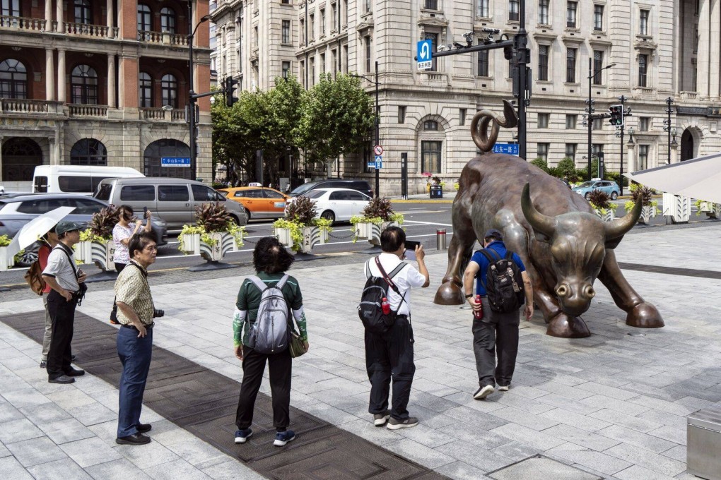 What is unfolding could well be the nation’s first bull run in the era of ubiquitous short-video sharing in Chinese social media. Photo: Bloomberg