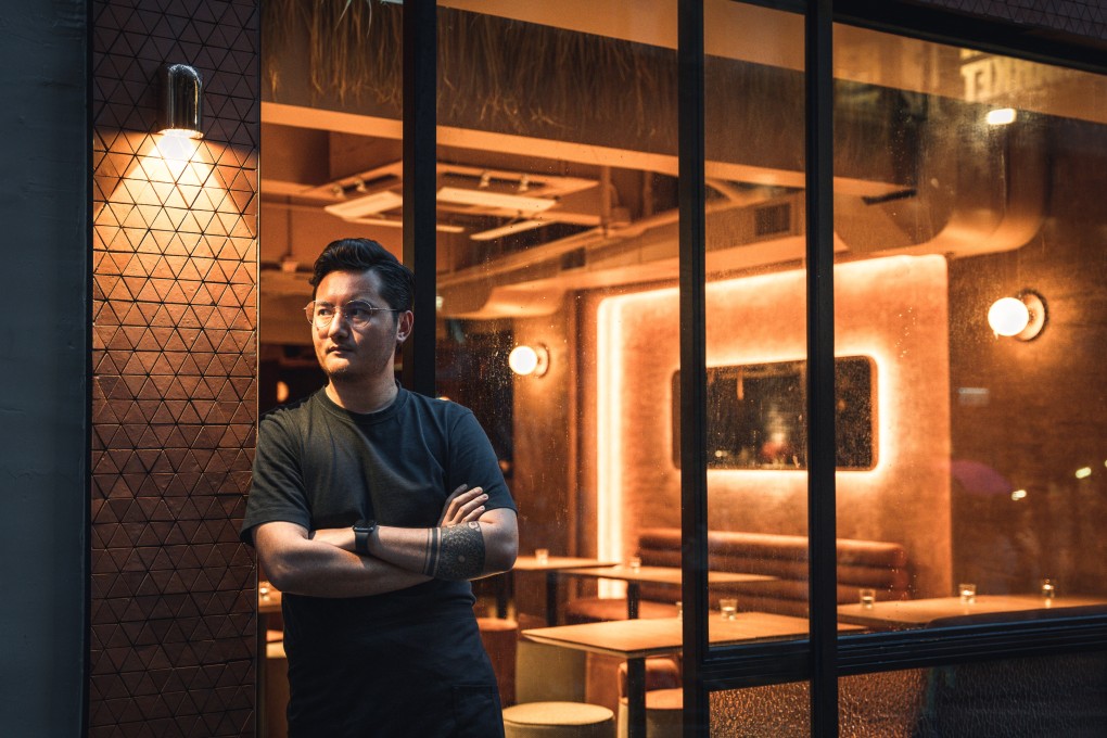 Ajit Gurung, co-founder of The Savory Project, at the bar in Hong Kong’s Central district. It ranks 82nd on the World’s 50 Best Bars 2024 longlist. Photo: Handout
