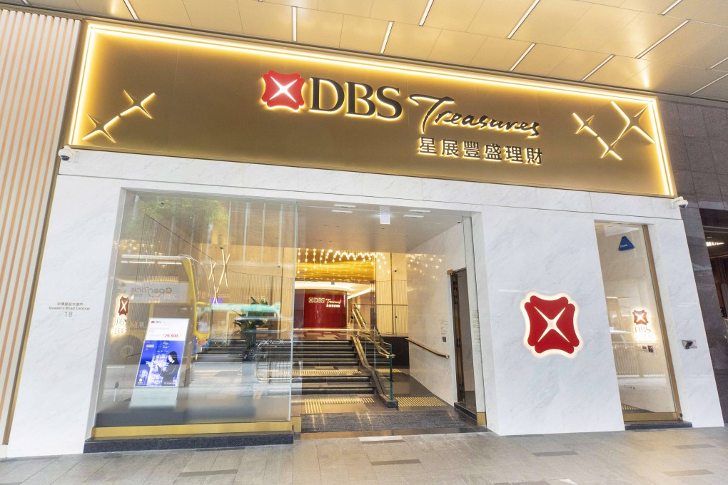 A DBS Treasures branch in Hong Kong. Photo: DBS Hong Kong