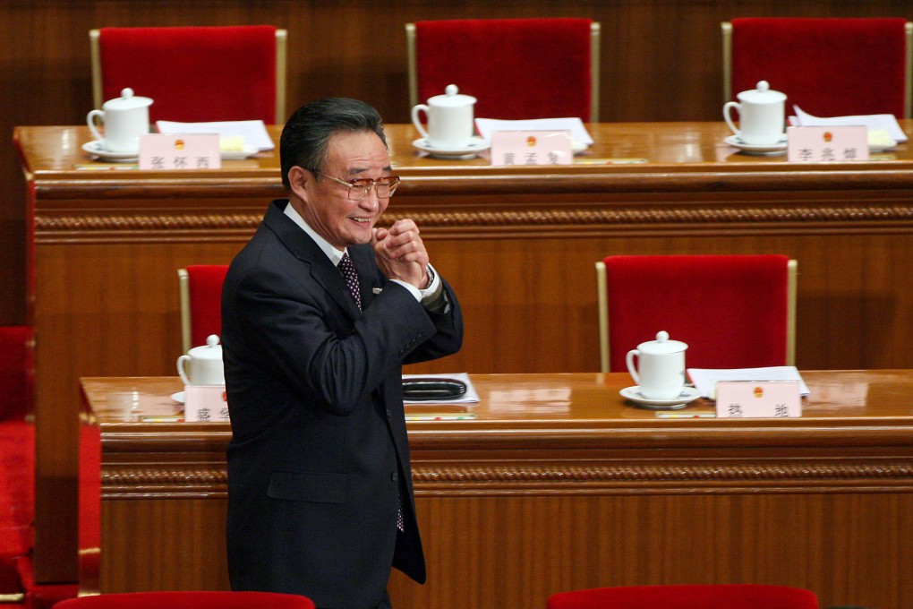 Wu Bangguo, the former head of China’s top legislature, has died in Beijing, according to state media. Photo: Robert Ng