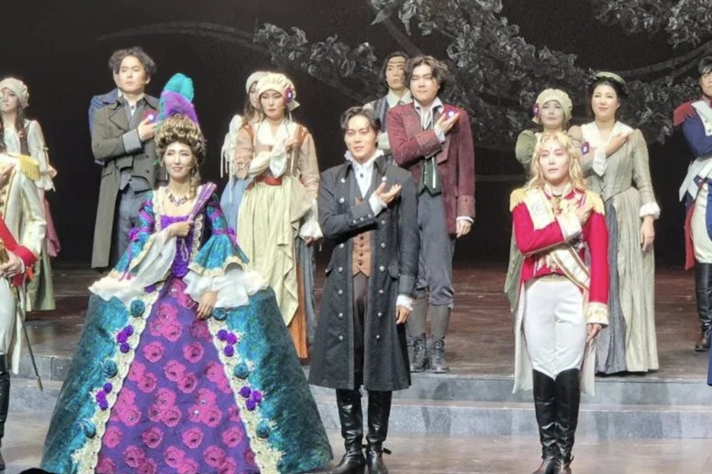 A scene from the Korean production of La Rose de Versailles. Korean musicals staged in Seoul are increasingly attracting fans from China. Photo: Instagram/kim_ssohyun
