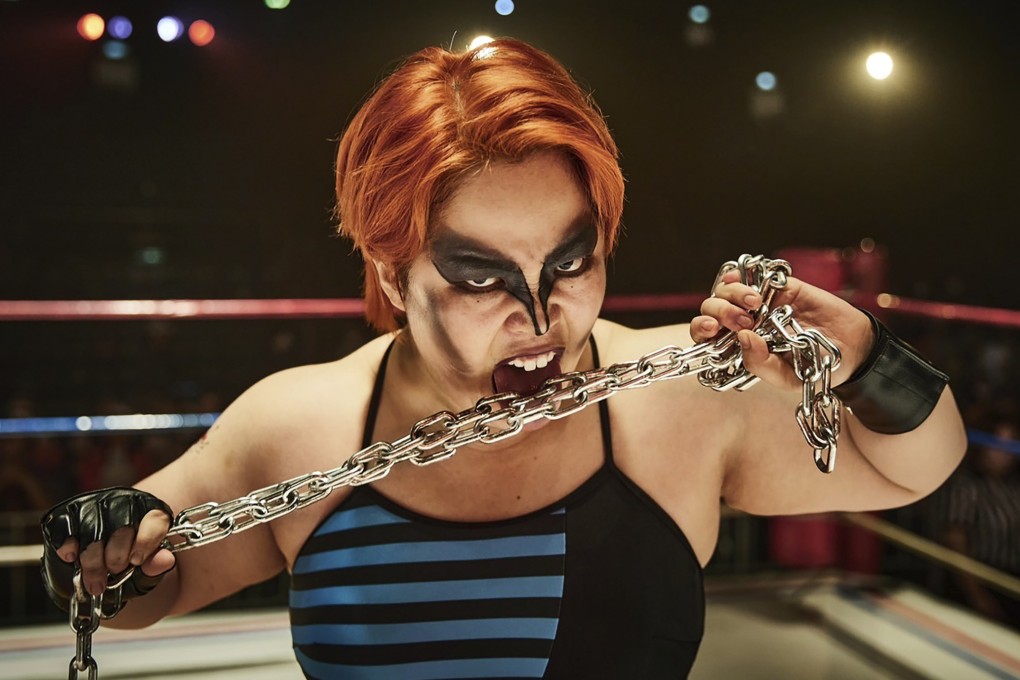 Yuriyan Retriever in a still from The Queen of Villains on Netflix. The coming-of-age series tells the story of real-life Japanese wrestling legend Dump Matsumoto. Photo: AP