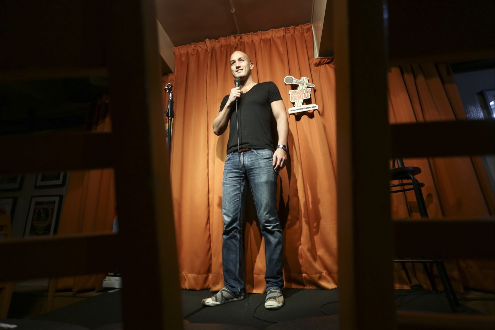 Benjamin Quinlan is a Hong Kong/Australian comedian who is quickly making a name for himself on the local comedy circuit. Photo: SCMP