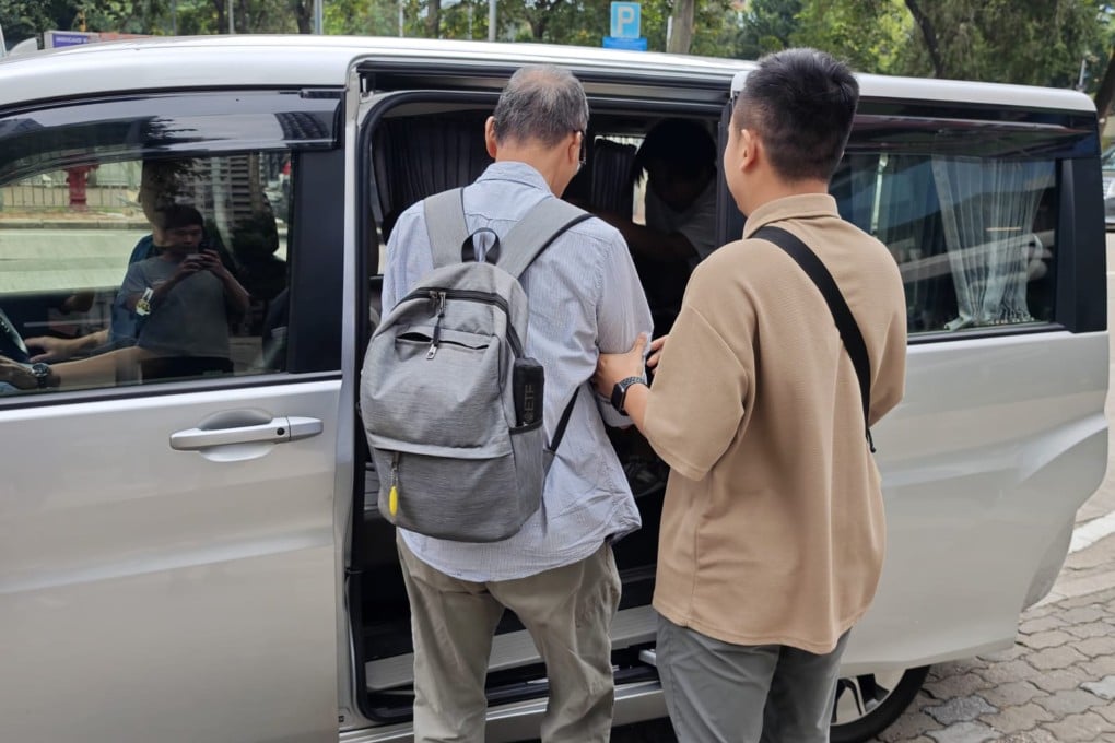 Police arrest an elderly man in Cheung Sha Wan on suspicion of indecent exposure. Photo: SCMP
