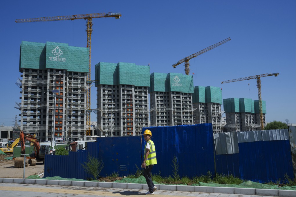To promote growth for the rest of the year, China has proposed greater levels of financing for the construction of approved housing projects. Photo: AP