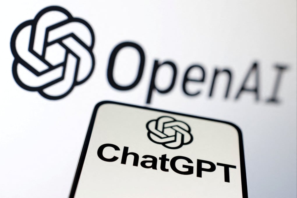 The OpenAI and ChatGPT logos. Photo: Reuters