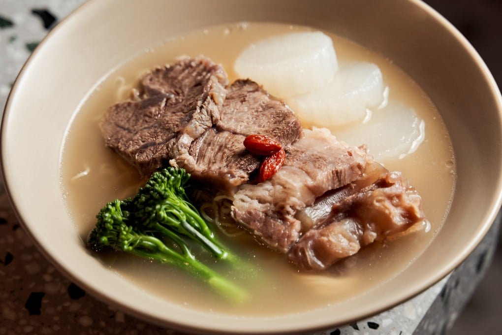 Chef Jung Sang-won has opened Moo-Lah, a noodle restaurant in Hong Kong that serves Korean hanwoo beef. He plans to open another restaurant in the city soon, and a branch of his Seoul fine-dining hanwoo restaurant Born & Bred. Photo: Moo-Lah