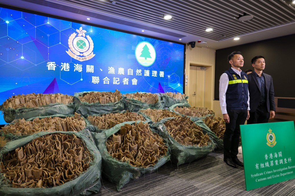 Agarwood is an endangered species and is regulated under the Protection of Endangered Species of Animals and Plants Ordinance. Photo: Nora Tam