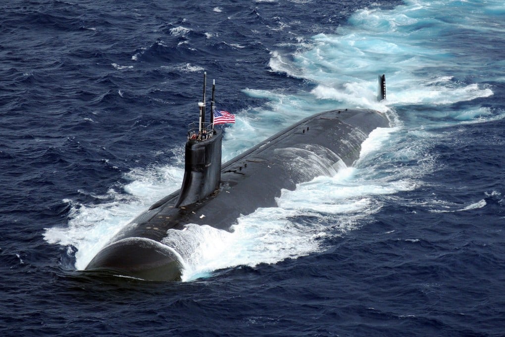 The Seawolf-class attack submarine USS Connecticut was severely damaged in a surprise collision in 2021. Now newly released data on a giant whirlpool in the same area could offer fresh clues to what may have caused the incident. Photo: US Navy
