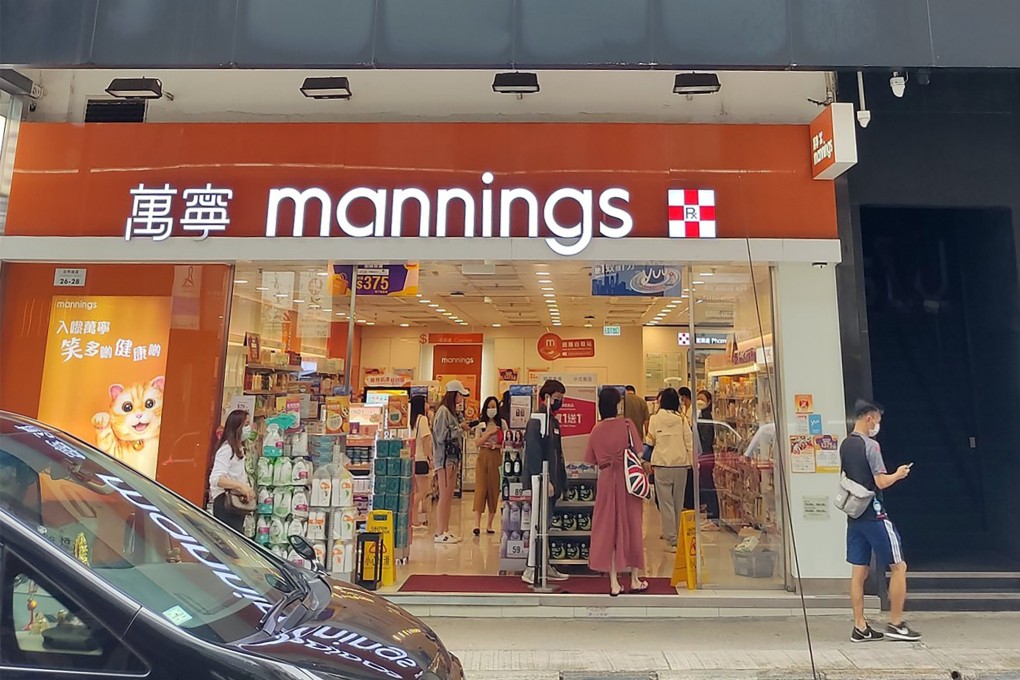 The woman had been shopping at the Cameron Road branch of Mannings. Photo: SCMP