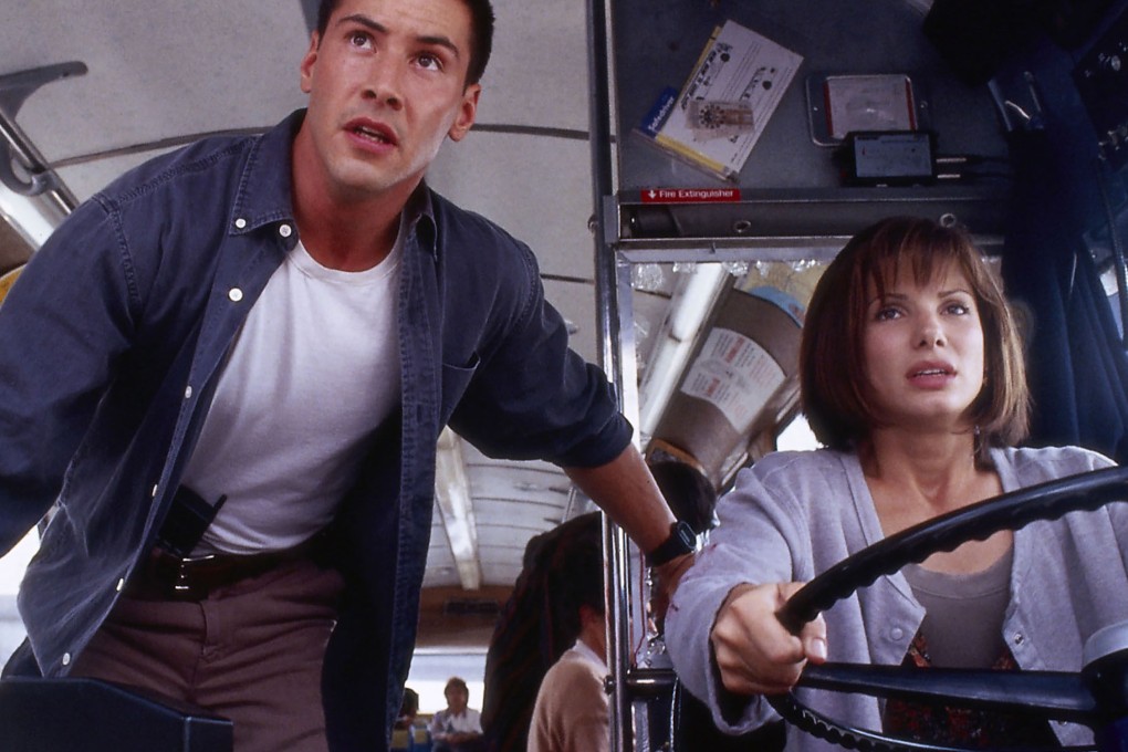 Keanu Reeves and Sandra Bullock in a still from 1994’s Speed. At a recent 30th anniversary screening, they and director Jan de Bont reflected on what made the film, which sparked the careers of all three, a US$350 million mega hit. Photo: TNS