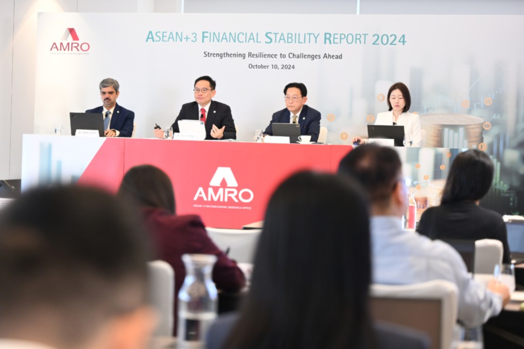 Singapore-based Asean+3 Macroeconomic Research Office (Amro) launched its Asean+3 Financial Stability Report on Thursday. Photo: amro-asia.org