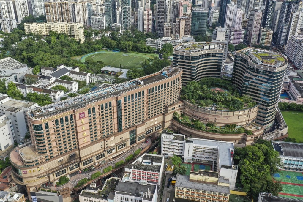 The Royal Plaza Hotel in Mong Kok. Photo: Martin Chan