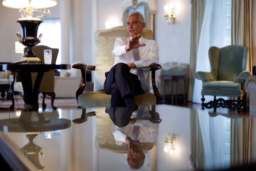 US envoy to Japan Rahm Emanuel. Photo: Reuters