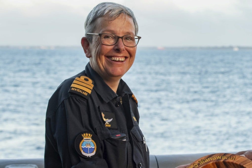 New Zealand navy Commander Yvonne Gray. Photo: New Zealand Defence Force via AP