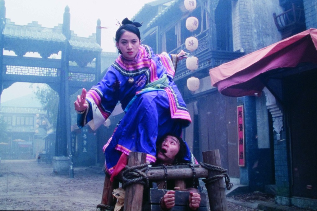 Anita Mui and Stephen Chow in a still from comedy Justice, My Foot!. Mui’s remarkable versatility made her characters captivating to watch. Photo: Celestial Pictures Limited