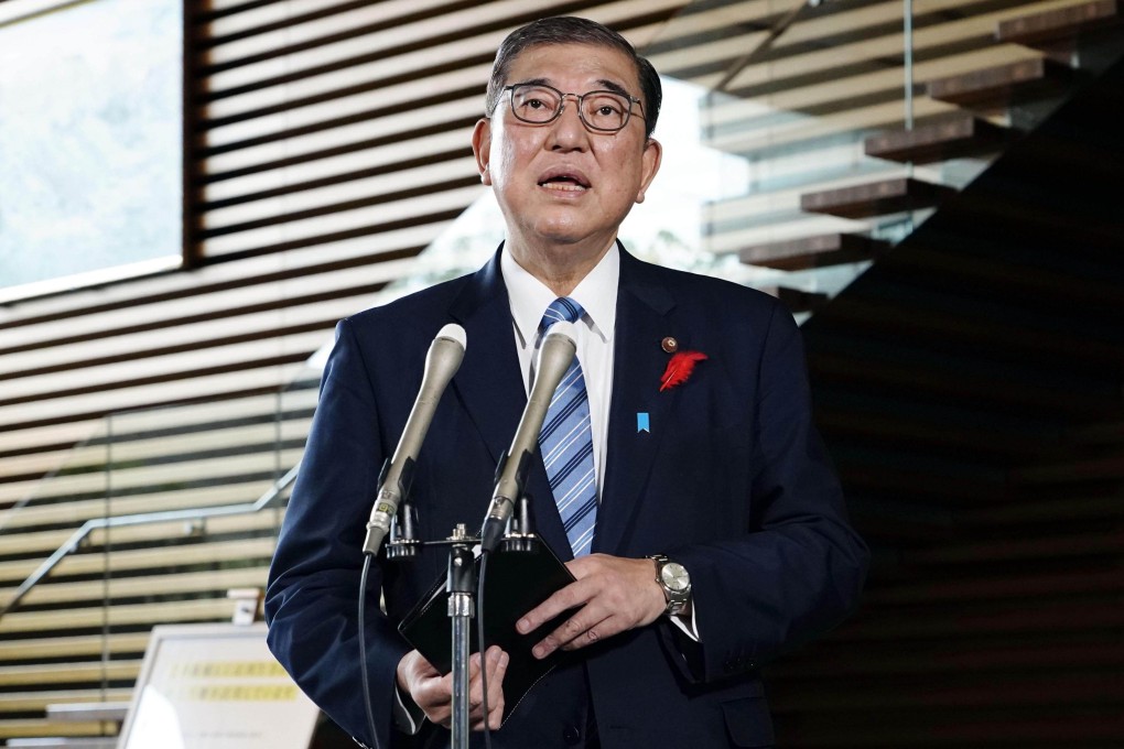Japanese Prime Minister Shigeru Ishiba has called for an “Asian version of Nato”. Photo: Kyodo