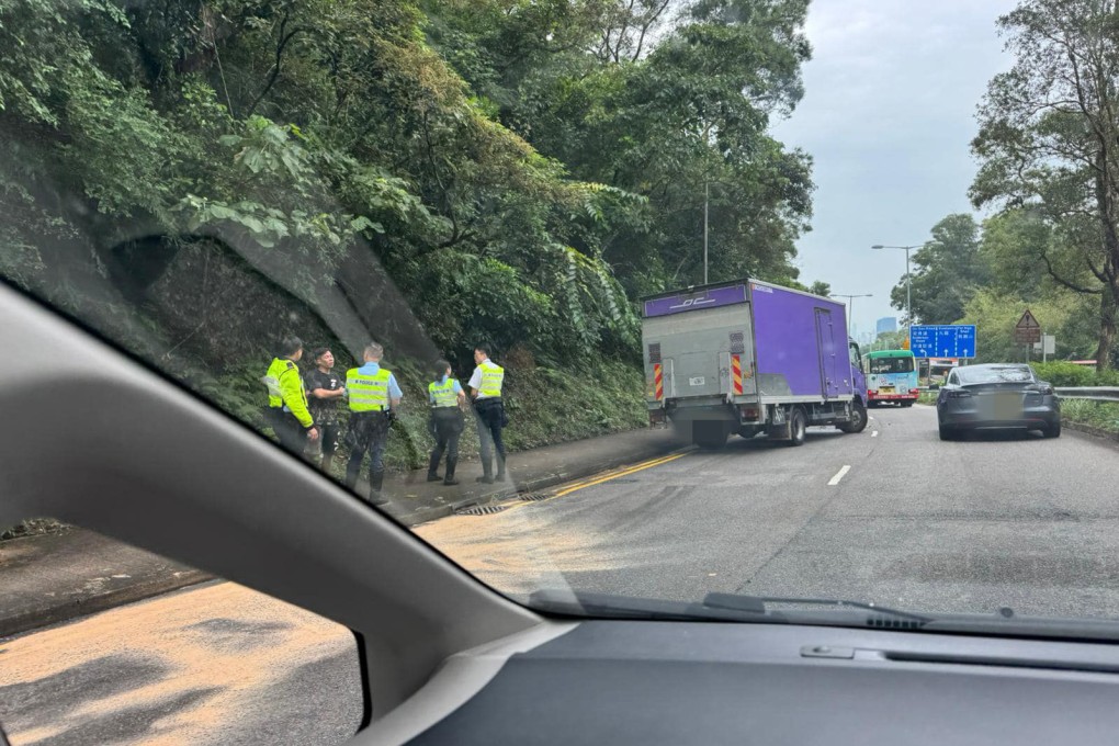 The crash on Friday morning occurred on Clear Water Bay Road. Photo: Facebook /Bosco Chu