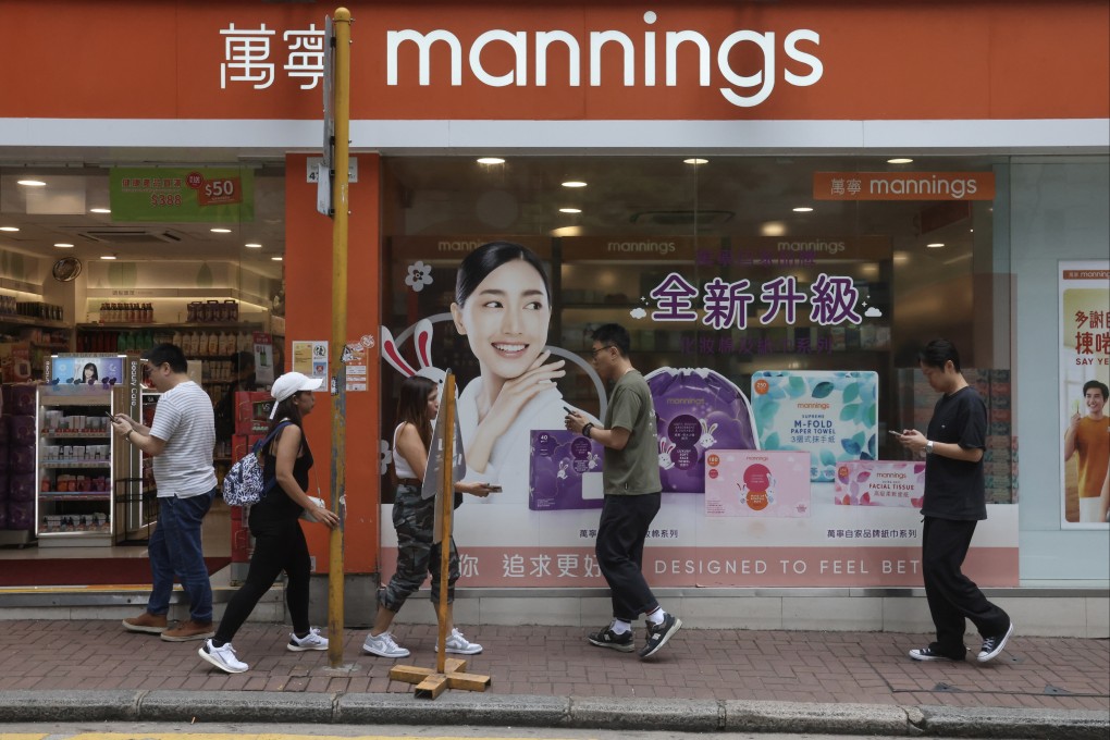 A Mannings branch in Wan Chai. Photo: Jonathan Wong