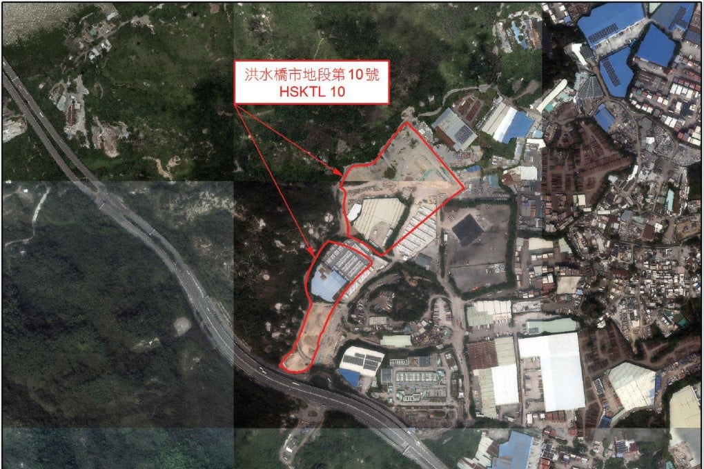 The Hung Shui Kiu plot could be developed into a building with 388,685 square metres of floor space, CBRE estimates. Photo: Handout