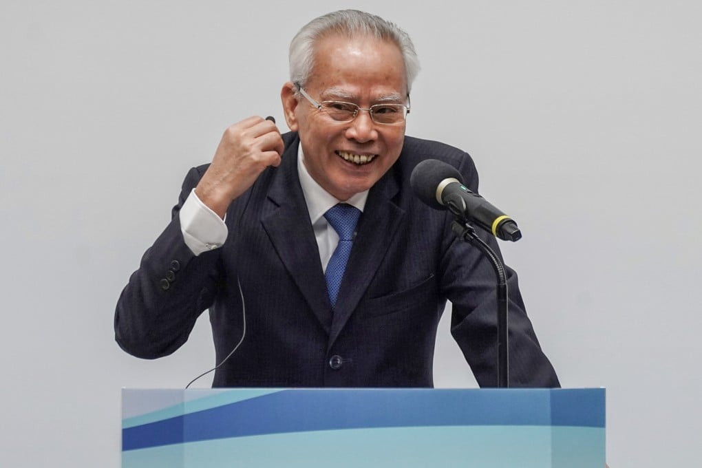 Macau’s former chief justice Sam Hou-fai is the sole contender for the city’s top job. Photo: Elson Li