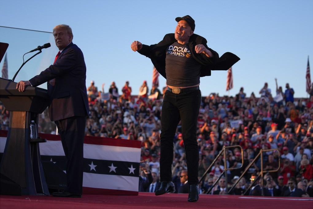 By firmly backing Donald Trump, Elon Musk signals ambition to become 'king of the world' | South China Morning Post