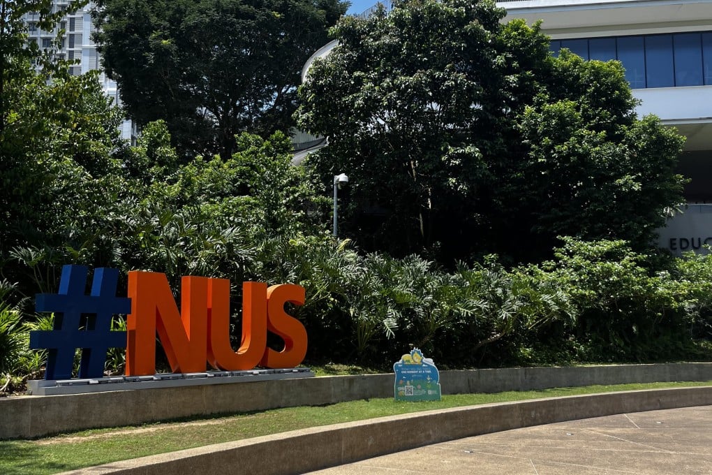 Chinese parents used their “golden week” holiday to size up higher education in Singapore. Photo: Jean Iau