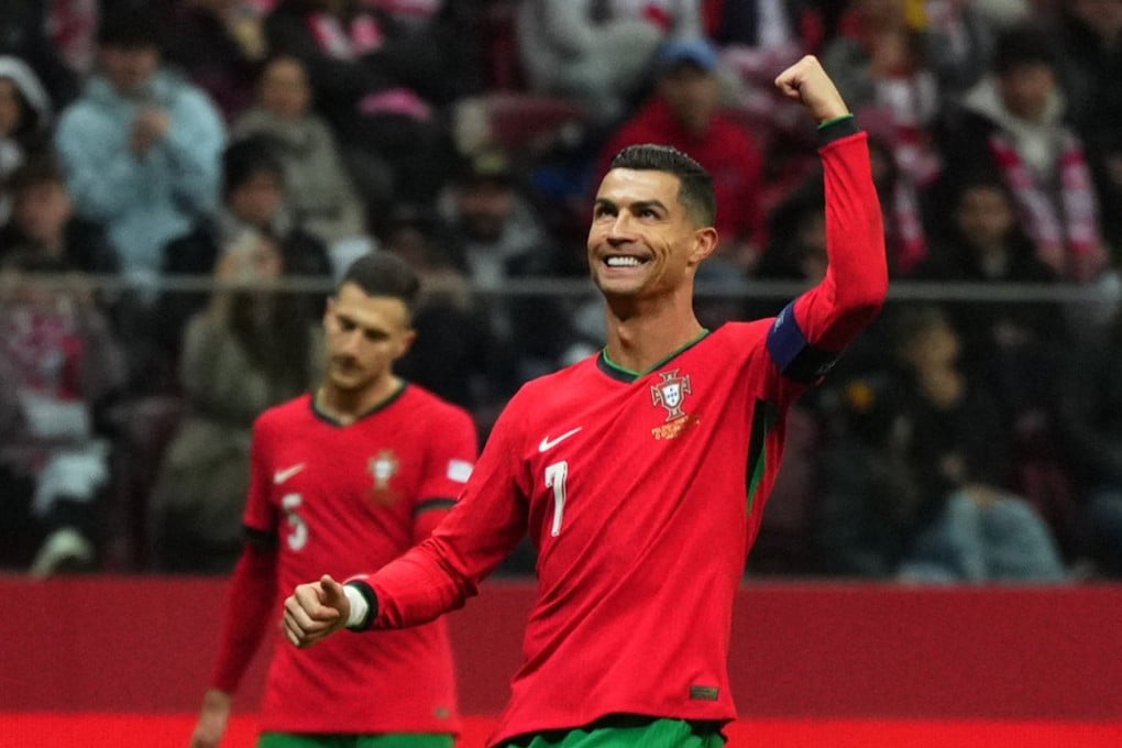 Cristiano Ronaldo has 906 career goals after netting in Portugal’s victory over Poland. Photo: Reuters