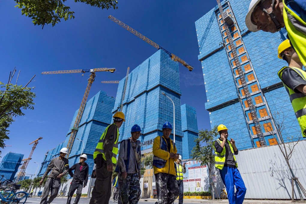 China’s troubled property has seen a glimmer of hope from Beijing’s measures to stimulate consumption, investment and property sales. Photo: Bloomberg
