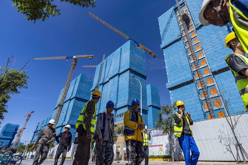 China’s troubled property has seen a glimmer of hope from Beijing’s measures to stimulate consumption, investment and property sales. Photo: Bloomberg