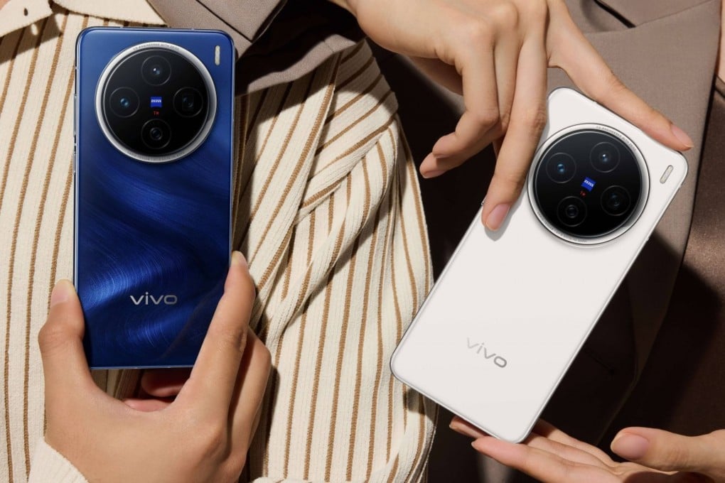Vivo’s premium X200 smartphone series features MediaTek’s new Dimensity 9400 system-on-a-chip. Photo: SCMP