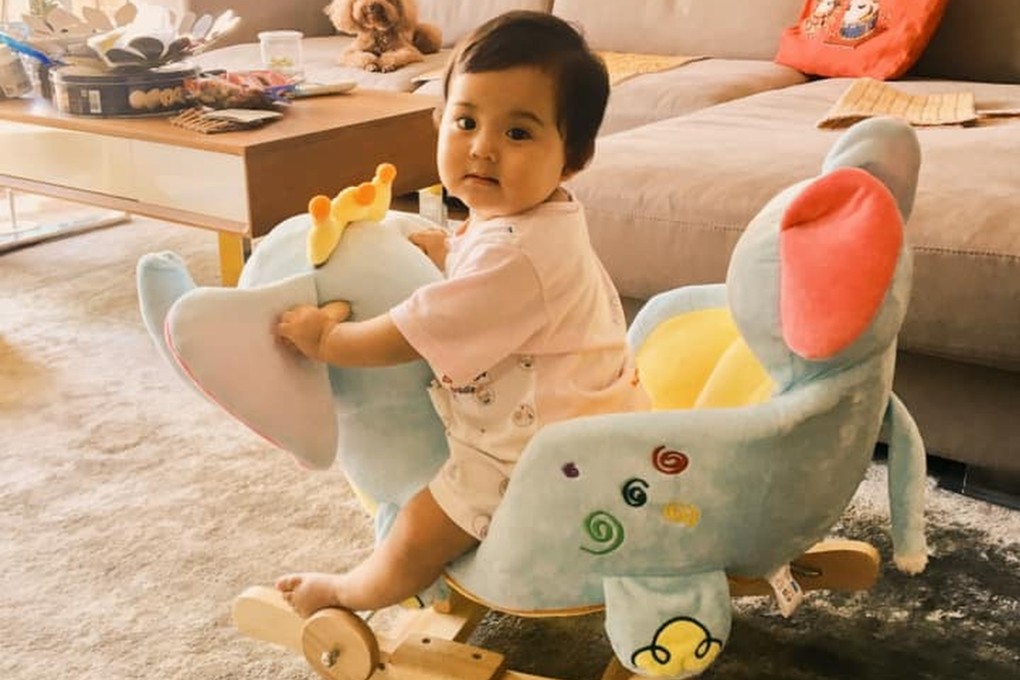 Yu-yan, who had the rare condition biliary atresia, suffered brain damage  after an operation. Photo: Facebook/Yu-yan recovery